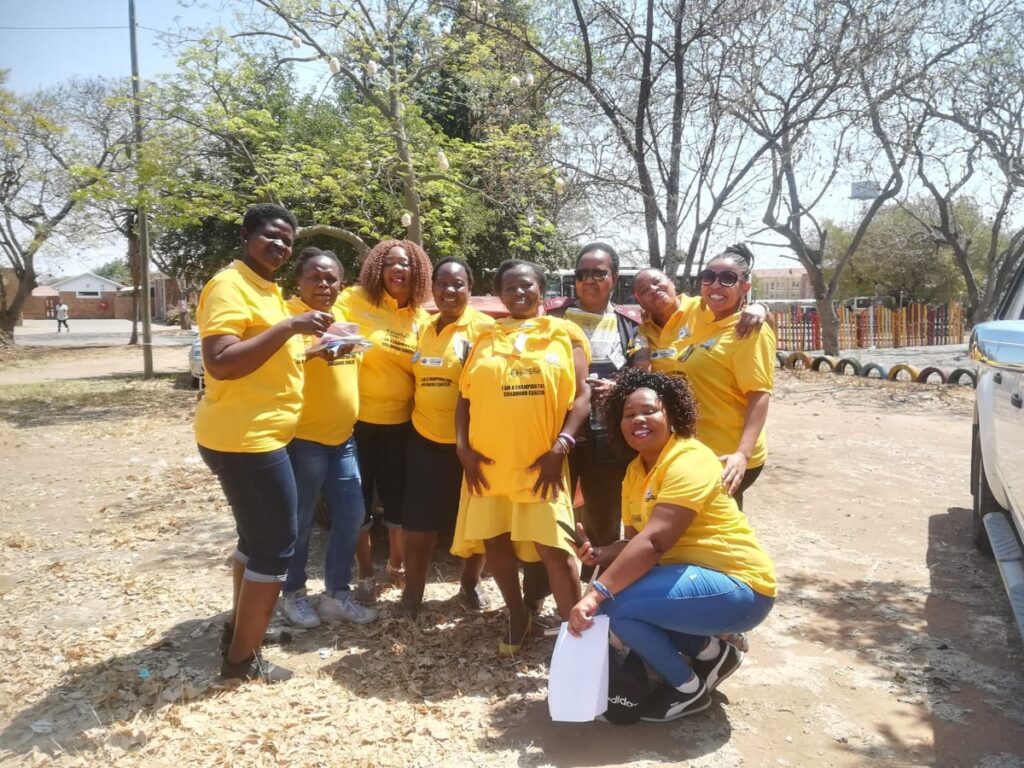 POCs at the provincial childhood cancer awareness day